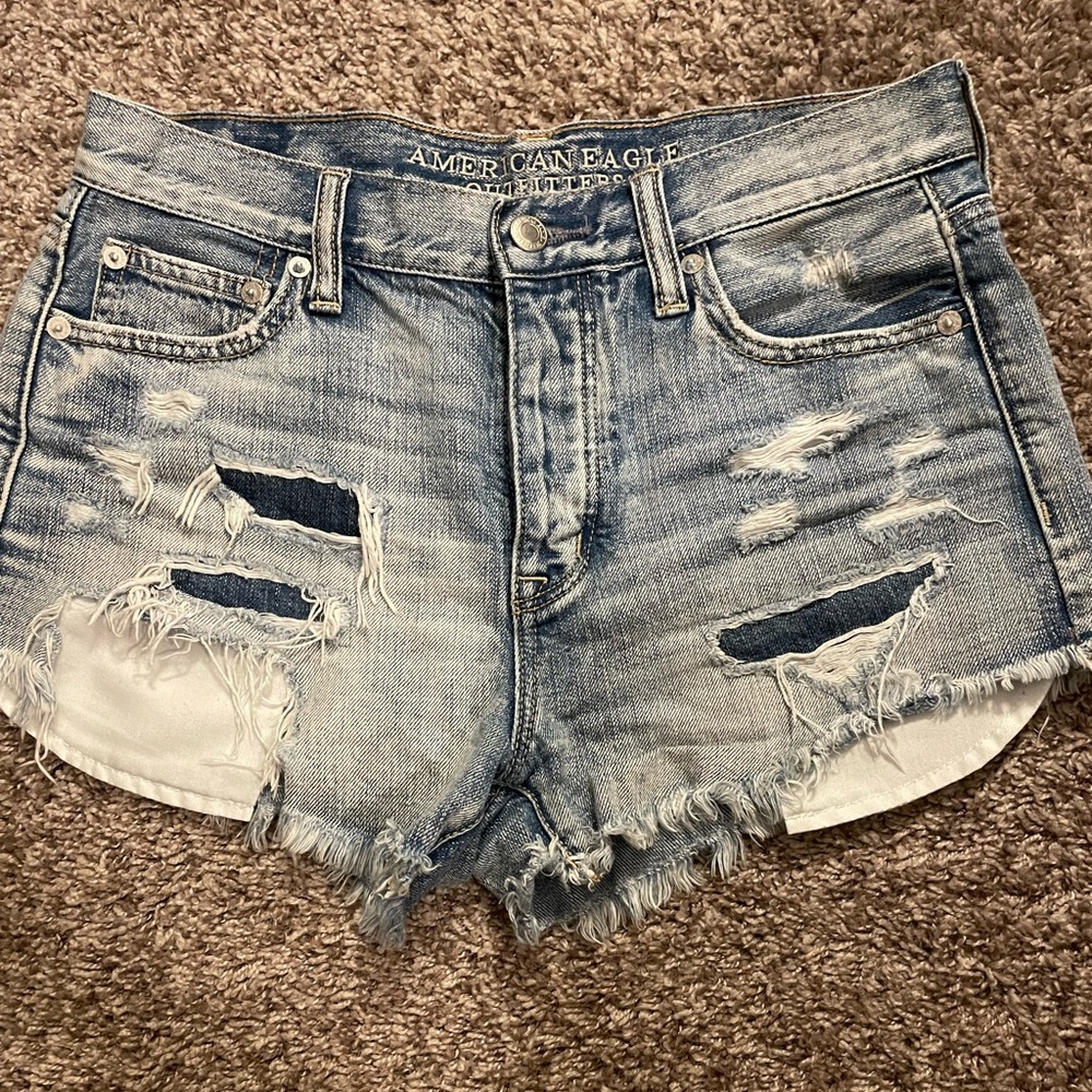American Eagle Distressed Shorts